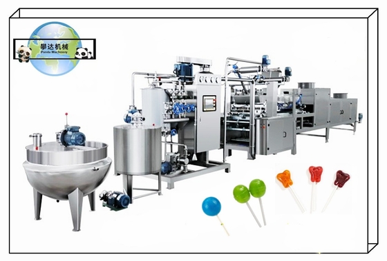 PD150 Professional Hard Candy Lollipop Production Line 150KG Per Hour Automatic 15-50KW