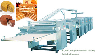 Tiramisu Cake production line Russia Tiramisu cake Manufacturing Equipment / Cake Processing Machine