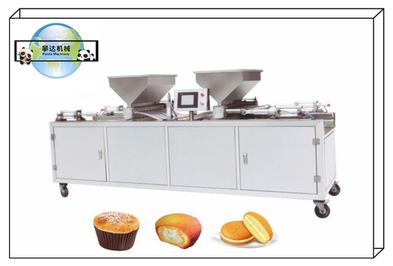 Semi-Automatic Cup Cake Production Line, Custard Muffin Cake Production Line, Madeline Cake Production Line Machine